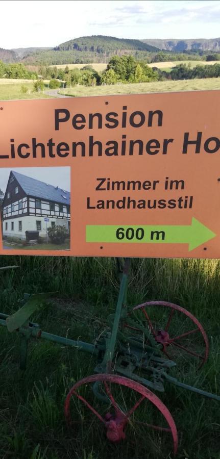Lichtenhainer Hof Lichtenhain  Extérieur photo